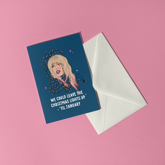 Taylor Swift Christmas Card