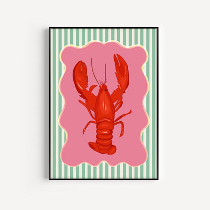 Lobster Funky Print