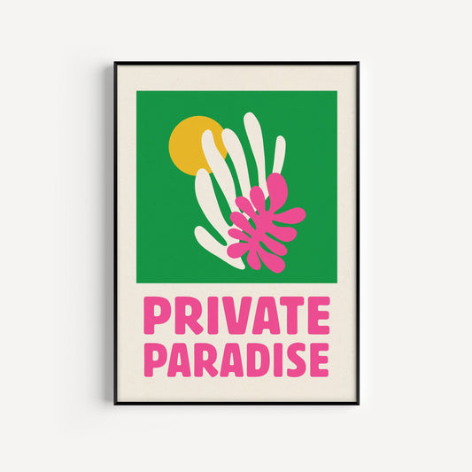 Private Paradise Print