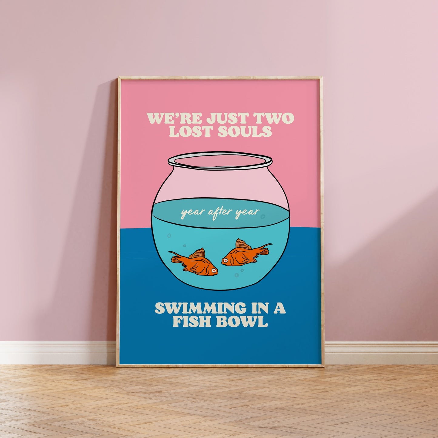 Two Lost Souls Print