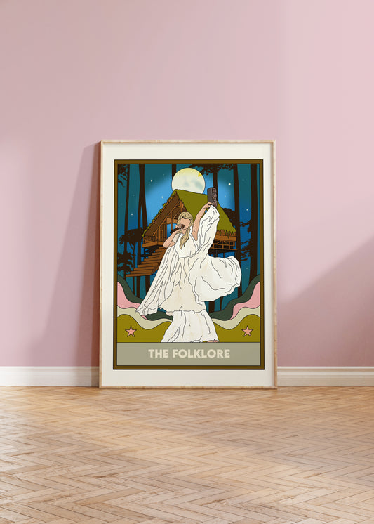 The Folklore Eras Tarot Print