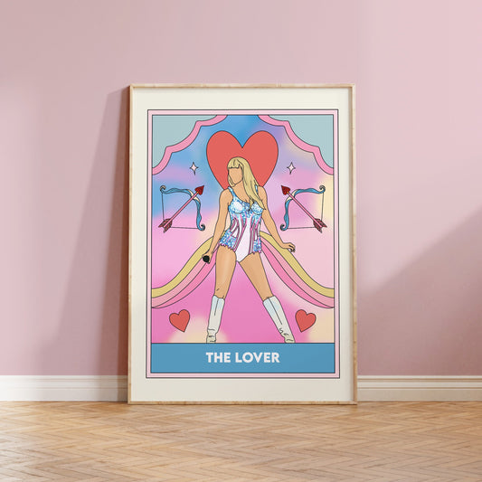 The Lover Eras Tarot Print