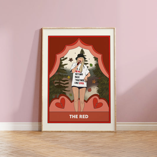 The Red Eras Tarot Print