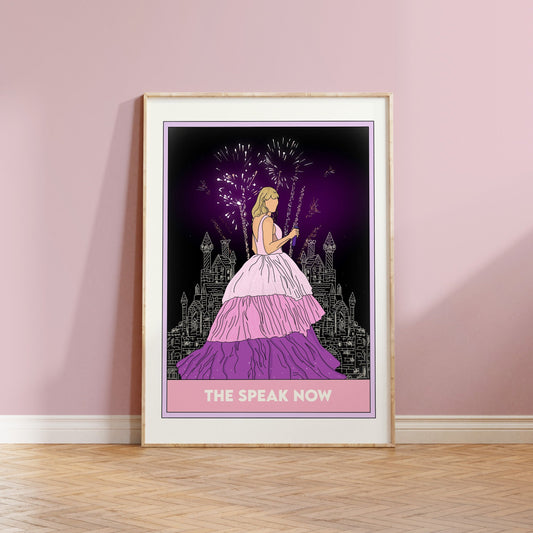 The Speak Now Eras Tarot Print