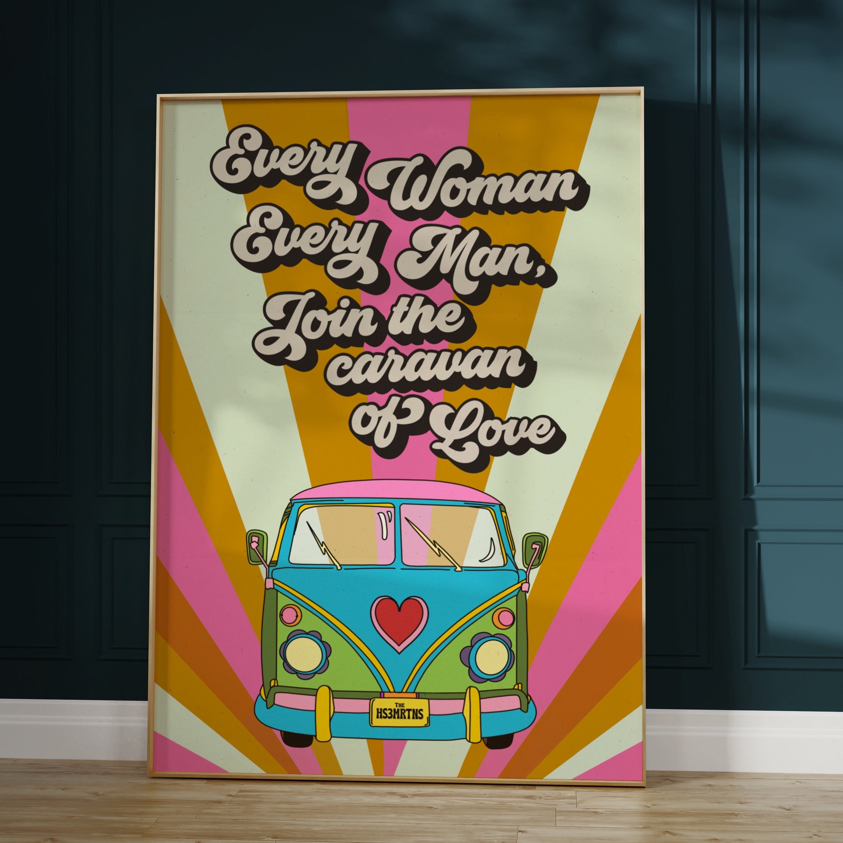 Caravan Of Love Print