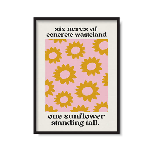 Sunflower Print