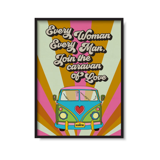 Caravan Of Love Print