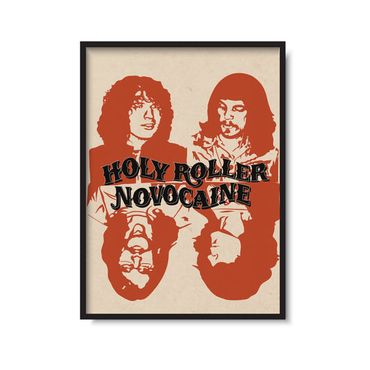 Holy Roller Novocaine Kings Of Leon Inspired Print