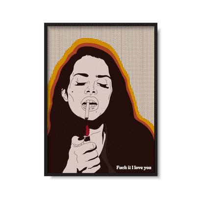 Lana Del Rey Pop Art Print
